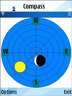 mobile compass software